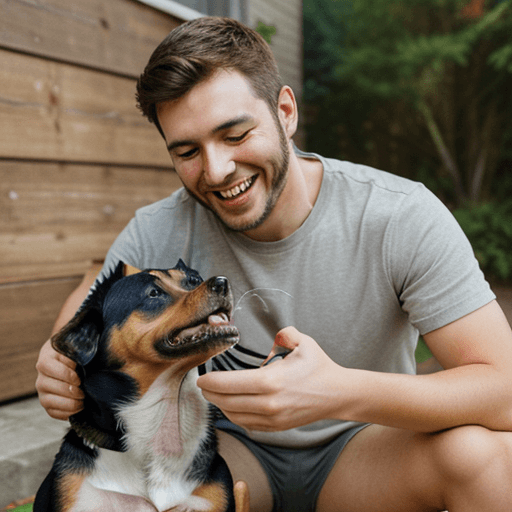 Buddy with his family